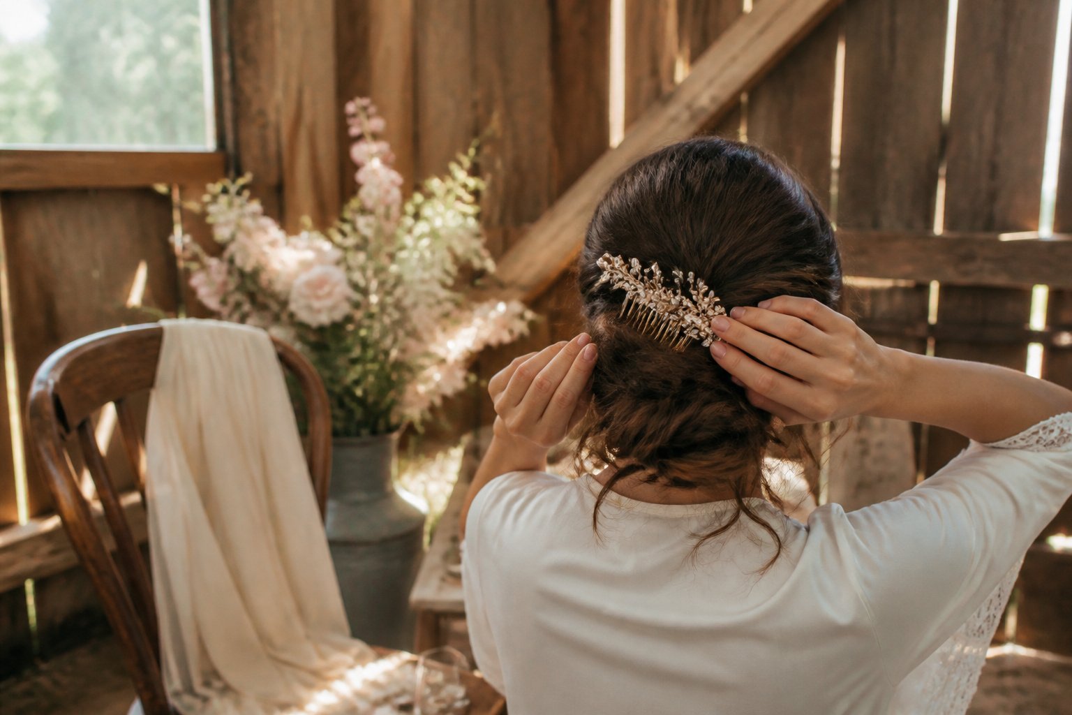 A collage of various bridal hairstyles for 2026.